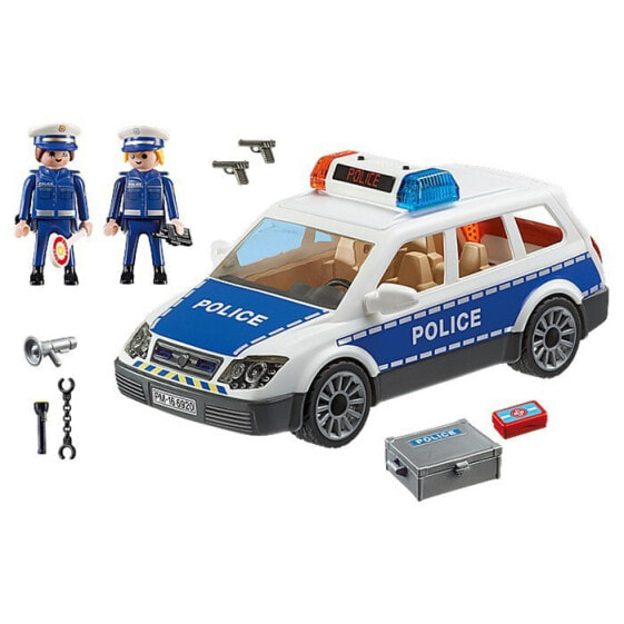 Конструктор PLAYMOBIL 6920 Полицейская машина с светом и звуком (Дети)