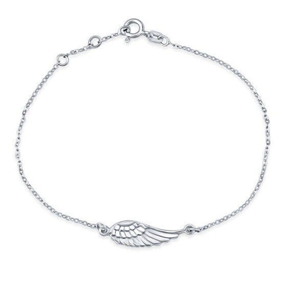 Charming silver angel wing bracelet SMJB14QJ2ZT