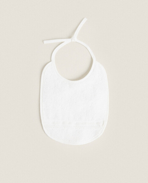 Embroidered baby bib