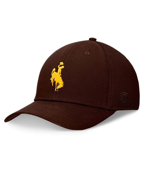 Men's Brown Wyoming Cowboys Spacer Flex Hat