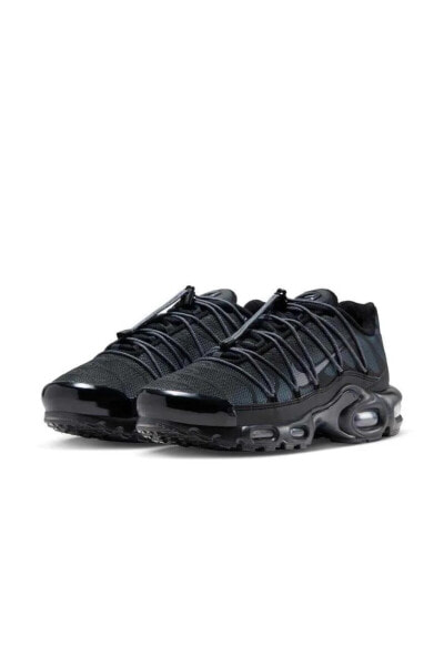 Air Max Plus Surfaces With Toggle Laces and in "Black/Metallic Silver" FZ2770-001