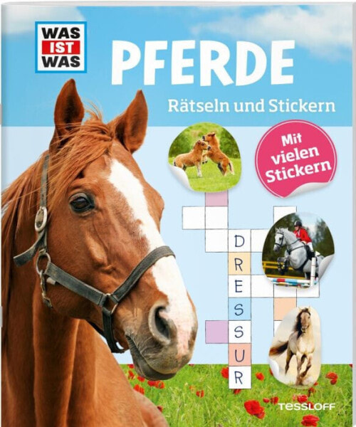 WIW Rätseln und Stickern: Pferde