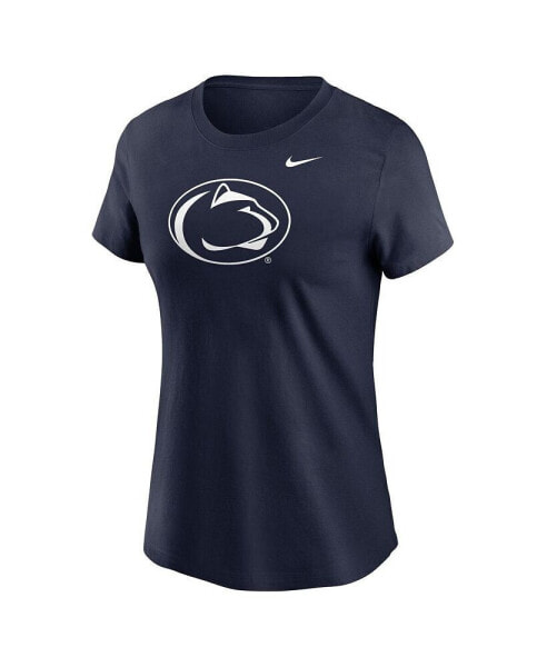 Women's Navy Penn State Nittany Lions Primetime Evergreen Logo T-Shirt