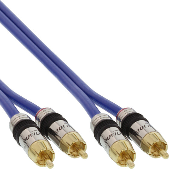 InLine Premium RCA Audio Cable 2x RCA male / male gold plated 30m