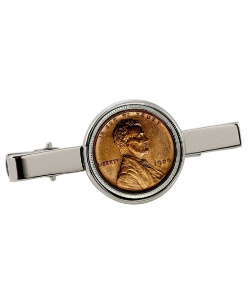 ЗажимAmerican Coin Treasures Lincoln Penny Coin Tie Clip