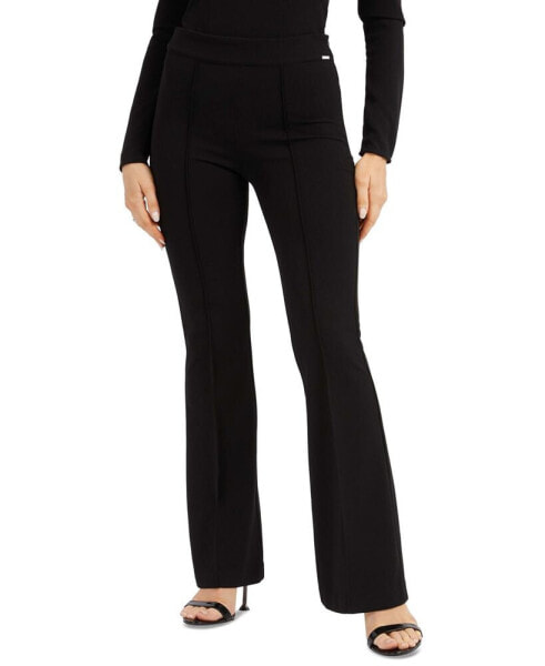 Women's Evelina Seamed High Rise Flared-Leg Pants