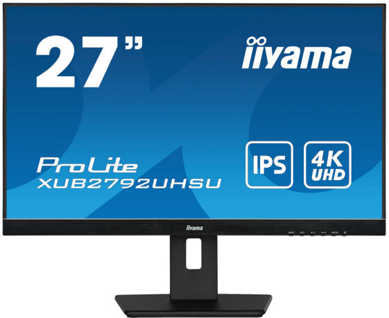 Iiyama 27"W LCD Business 4K UHD IPS - Flat Screen - 27"
