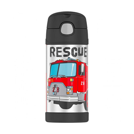 Children´s thermos with a straw - firefighters 355 ml