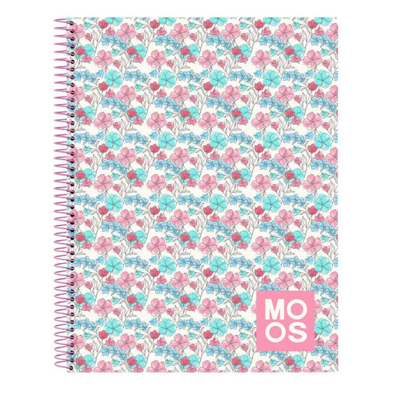 SAFTA Moos Flores A4 120 Sheets notebook