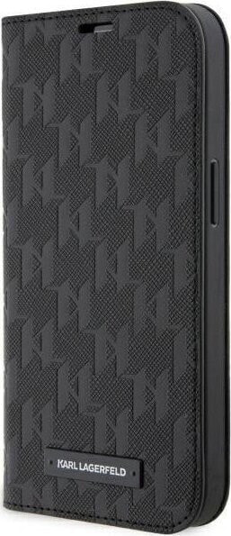 Karl Lagerfeld Etui Karl Lagerfeld KLBKP14XSAKLHPK Apple iPhone 14 Pro Max bookcase czarny/black Saffiano Monogram