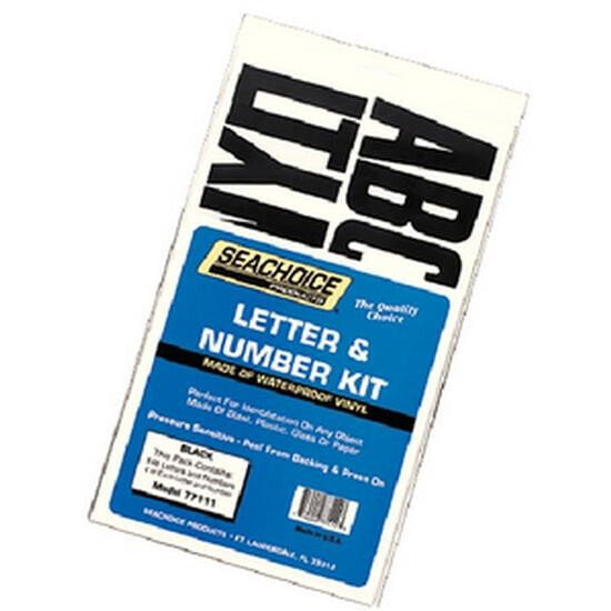 SEACHOICE Letters and Numbers Kit