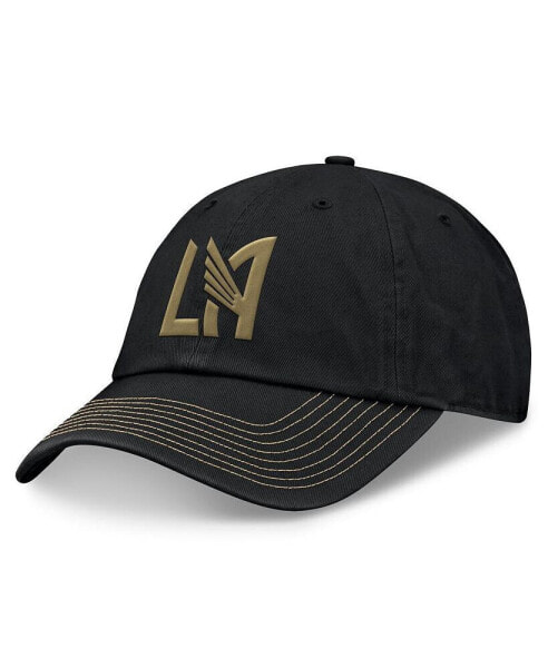 Men's Black LAFC Iconic Blocked Fundamental Adjustable Hat