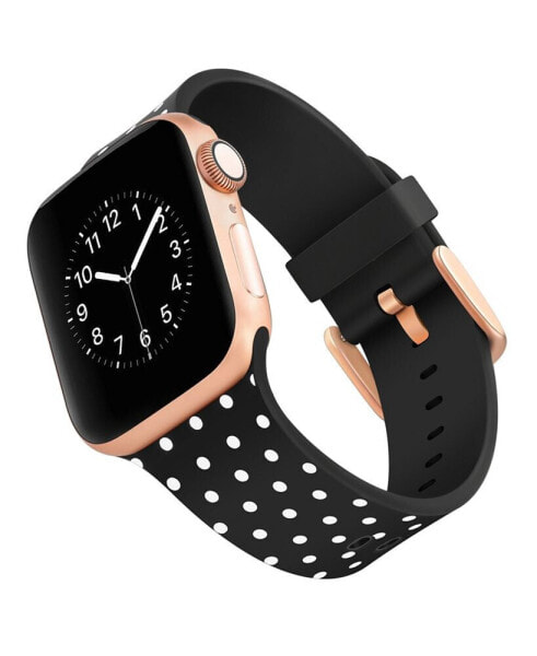 Dabney Lee Dottie Silicone Band Compatible with 42/44/45/Ultra/Ultra 2 Apple Watch