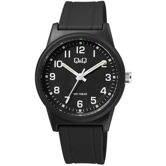 Часы Q&Q Unisex VR35J027Y Black  Ø 40 mm