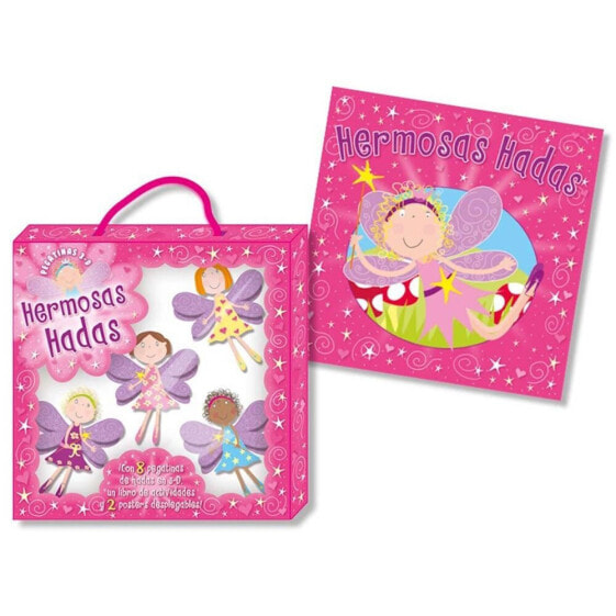 SALDAÑA 3D Fairy Briefcase With 21x21 cm Stickers