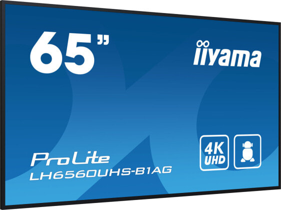 Iiyama 65 LH6560UHS-B1AG HDMI USB