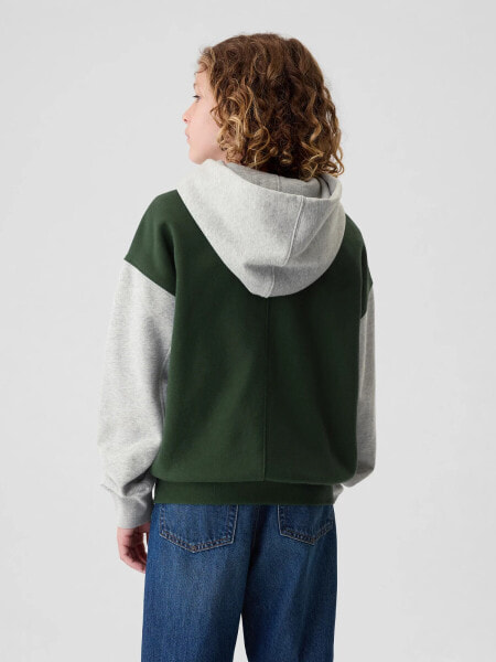 Kids Vintage Soft Colorblock Hoodie