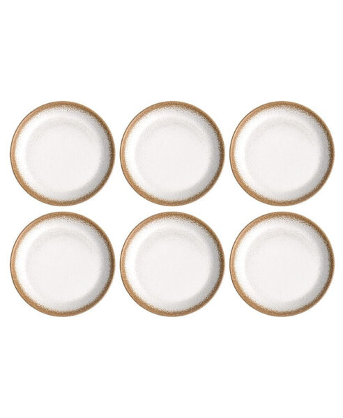 Carmel Reactive Salad Plates Merge, Set of 6