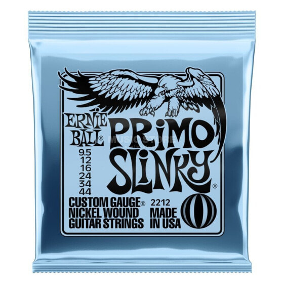 Ernie Ball EB2212 Primo Slinky Guitar Strings 9.5-44