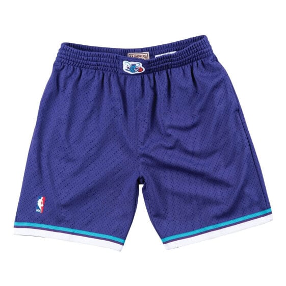 Mens Mitchell & Ness NBA ALTERNATE SWINGMAN SHORTS - HORNETS 94-95