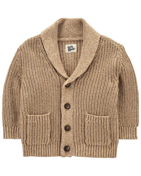 Baby Chunky Knit Button-Front Cardigan 3M