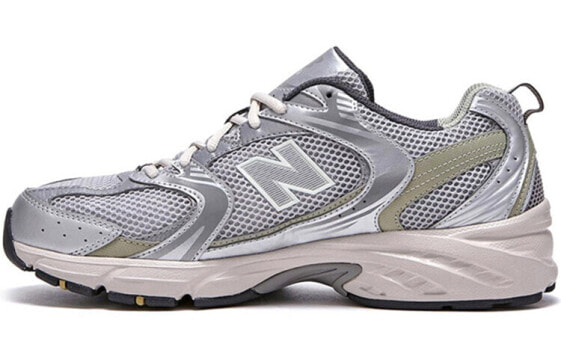 Кроссовки удобные New Balance NB 530 Серебристые