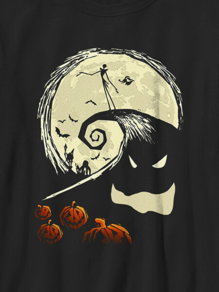 Kids The Nightmare Before Christmas Spiral Hill Graphic Tee