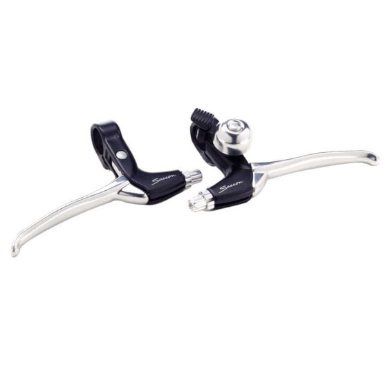 Тормозные ручки сигнализации Saccon MTB V Brake Lever With Bell 4 пальцевые