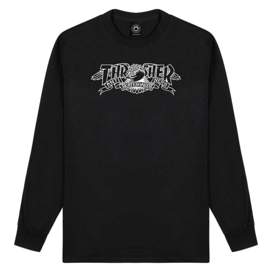 THRASHER Mag banner long sleeve T-shirt