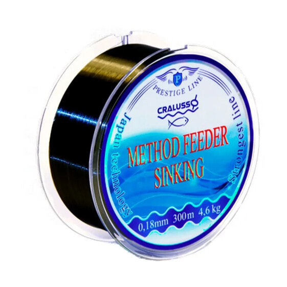 Монофильная леска для рыбалки CRALUSSO Method Feeder Sinking 300 м