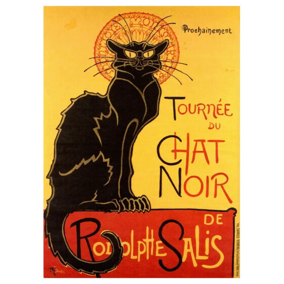 Leinwandbild Tournée du Chat Noir