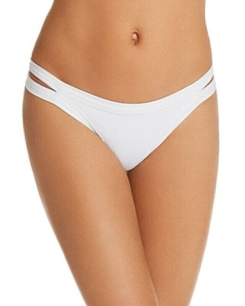 LSpace 262790 Women's Charlie Bikini Bottoms Swimwear White Size Medium