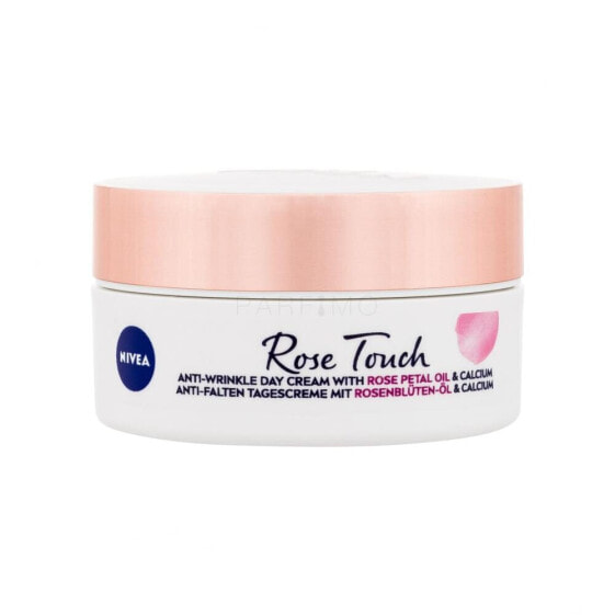 Nivea Rose Touch Anti-Wrinkle Day Cream 50 ml tagescreme Feine Linien & Falten für Frauen