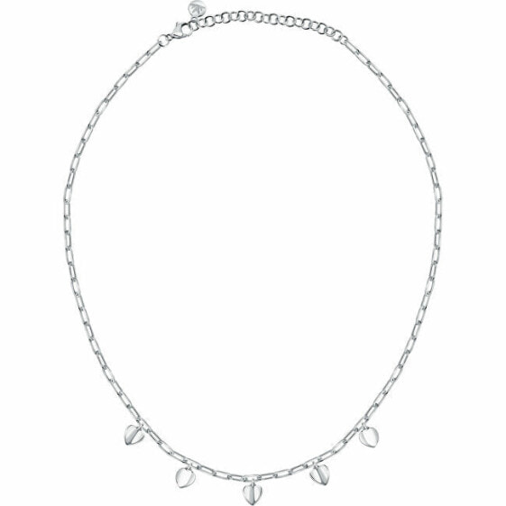 Romantic Pailettes Steel Necklace SAWW02