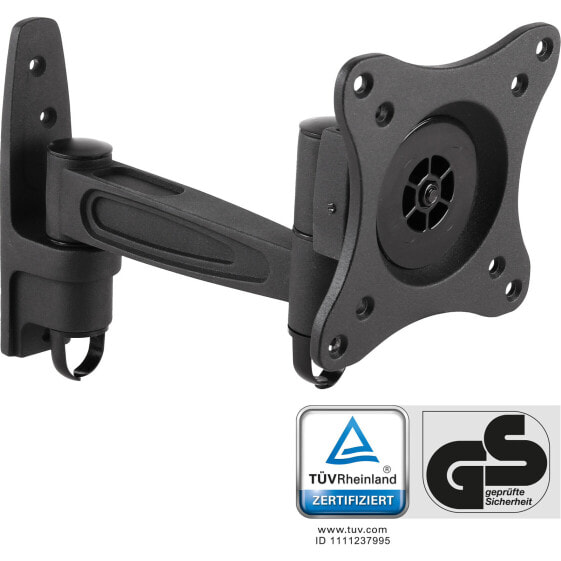 InLine wall mount - for monitors up to 69cm (27") - max. 15kg - one-piece arm
