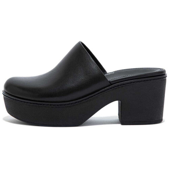 Сабо FITFLOP Pilar Leather Mule Platforms
