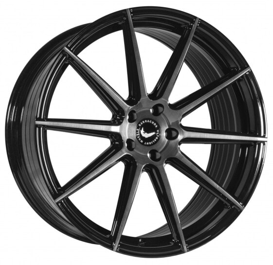 Barracuda Project 2.0 higloss-black brushed surface 10.5x22 ET25 - LK5/112 ML73.1