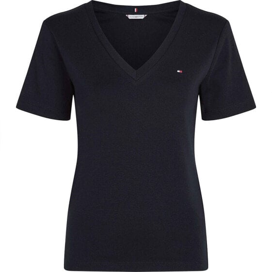 TOMMY HILFIGER Slim Cody short sleeve v neck T-shirt