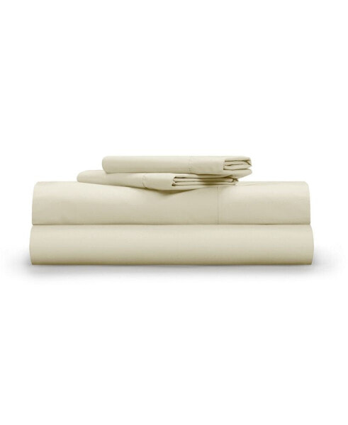 Classic Cool Crisp 4 Piece Sheet Set, Full