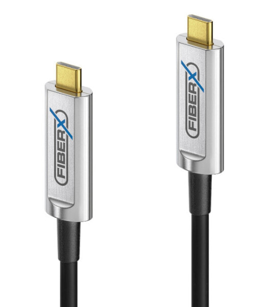 Кабель USB PureLink FX-I500-005, 5 м, USB C - USB C, USB 3.2 Gen 2 (3.1 Gen 2), 10000 Мбит/с, черный