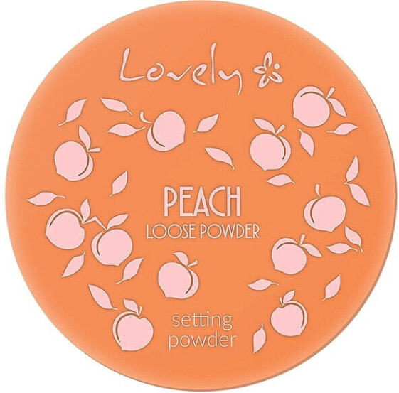 Lovely Peach Loose Powder Setting Powder