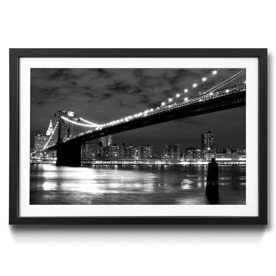 Gerahmtes Bild Brooklyn Bridge