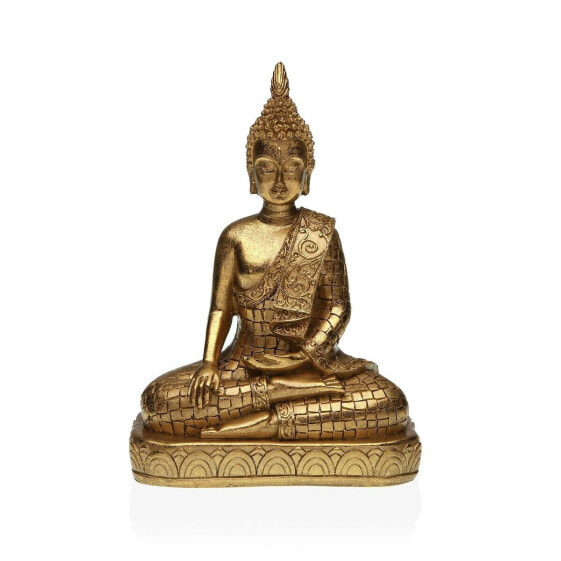 Статуэтка Versa Будда позолоченный 8 x 23 x 15,5 см Смола