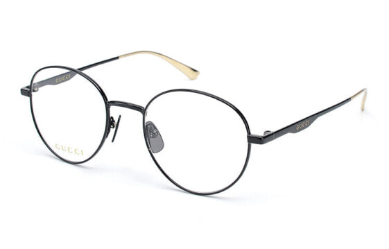 【可配度数】 GUCCI古驰 亚版 板材加金属 圆形 光学眼镜 女款 黑色 / Оправа для очков GUCCI GG0337O 2