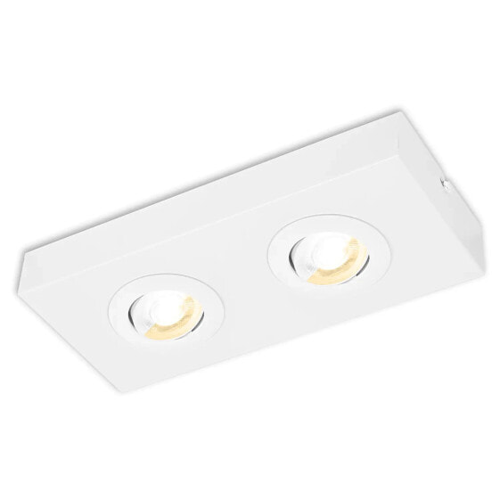 LED-Deckenleuchte Morco 2-flammig