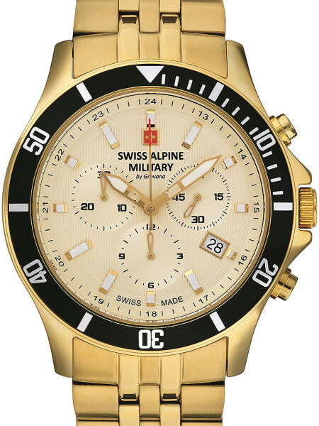 Swiss Alpine Military 7022.9111 chronograph 42mm 10ATM