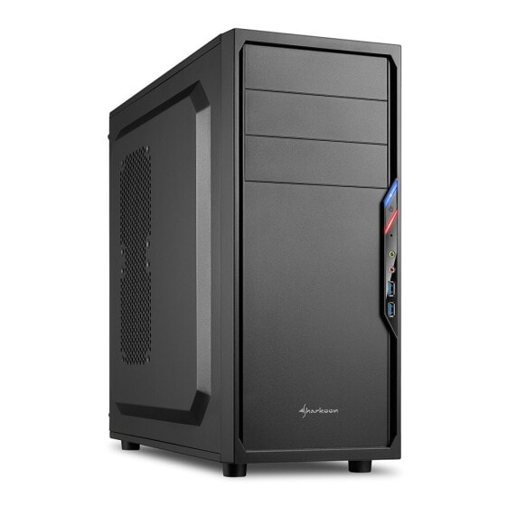 Sharkoon VS4-V - Midi Tower - PC - Black - ATX - micro ATX - Mini-ITX - 16 cm - 38.5 cm