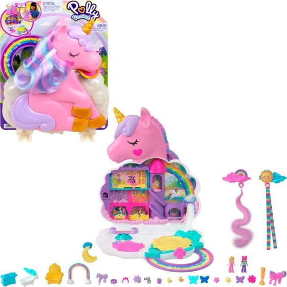 Mattel Polly Pocket Jednorożec Salon piękności Zestaw HKV51