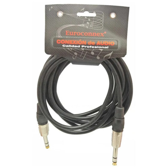 EUROCONNEX /M Mono Jack Cable jack 3.5 cable 4312-3 M 3 m 6.35 mm