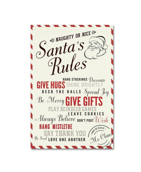 Lantern Press 'Santa Claus 1' Canvas Art - 16" x 24"